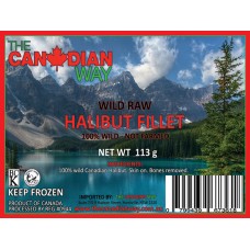 Wild Raw Halibut - 113g Single Portion Packs