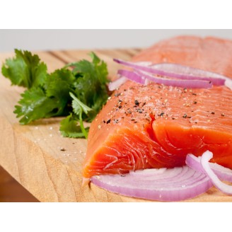 Wild Raw Sockeye Salmon FULL Fillets variable weights