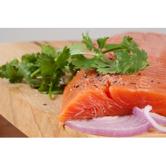 Wild Raw Sockeye Salmon Fillets - 150g Single Portion Packs